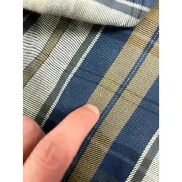 Marmot Men's Button Up Shirt XL Lightweight Plaid Soft Outdoor Hiking - Picture 5 of 14